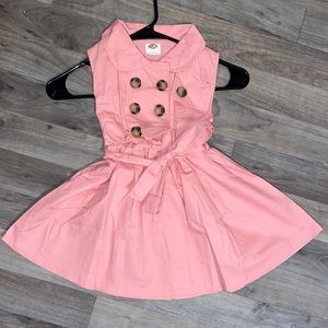 Sleeveless button up dress